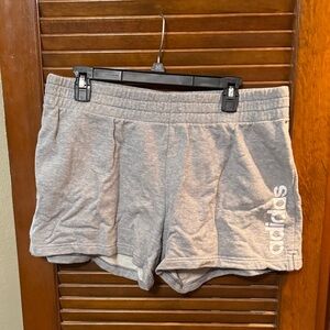 Adidas Women's Athletic Gray Shorts